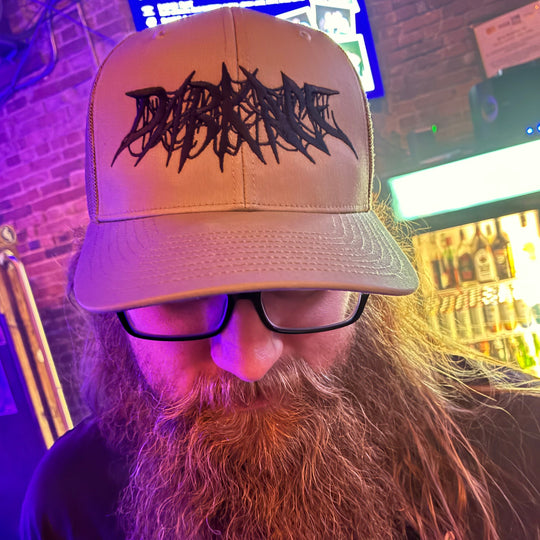 Spider Font Embroidered Trucker Hat